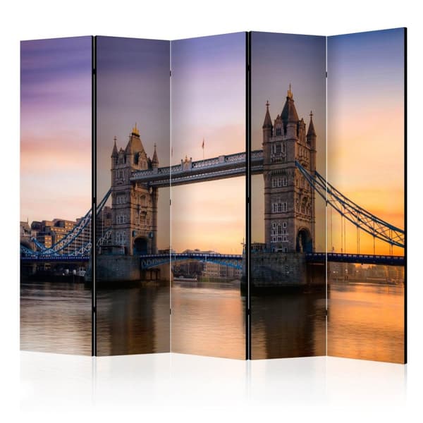 Rumsavdelare / Skärmvägg - Tower Bridge at dawn II 225x172