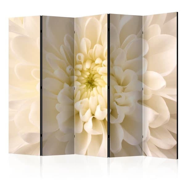 Rumsavdelare / Skärmvägg - White dahlia II 225x172