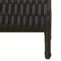 Miniatyrbillede 7 af 9: vidaXL rumdeler 5 paneler polyrattan sort