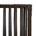 Miniatyrbillede 5 af 9: vidaXL rumdeler 4 paneler polyrattan brun