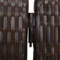Miniatyrbillede 6 af 9: vidaXL rumdeler 6 paneler polyrattan brun