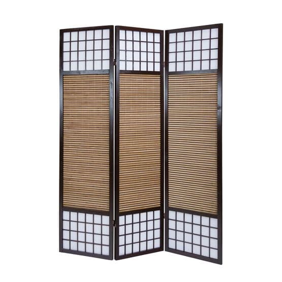 Rumsavdelare - 3 Delar - Spanish Wall Med Bambu
