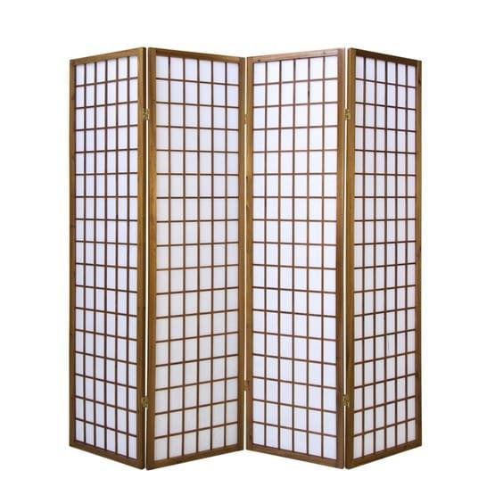 Rumdeler - 4 dele - Shoji - Brun