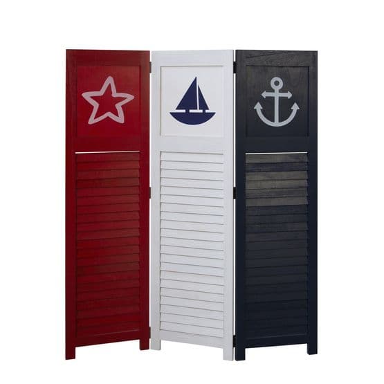 Rumdeler - 3 Dele - Mørkt SEA