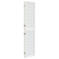 Miniatyrbillede 4 af 7: 4-panels rumdeler 160x170 cm foldbar japansk stil hvid