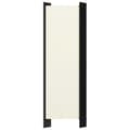 Miniatyrbillede 4 af 6: 6-panels rumdeler 300 x 180 cm hvid
