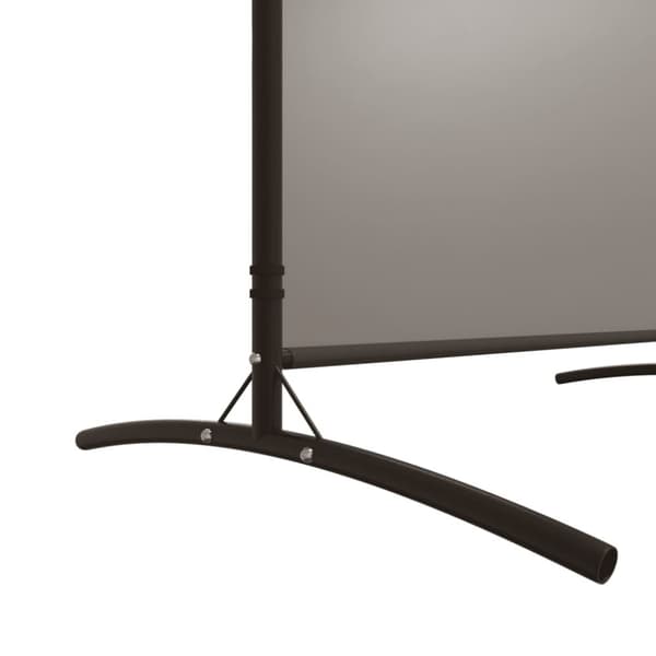 2-panels rumdeler 348x180 cm stof antracitgrå
