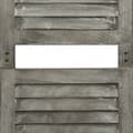 Miniatyrbillede 6 af 7: 3-panels rumdeler 106,5x166 cm massivt træ grå