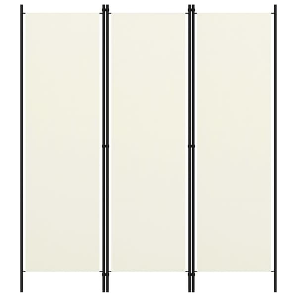 3-panels rumdeler 150 x 180 cm hvid