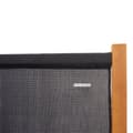 Miniatyrbillede 6 af 7: 5-panels rumdeler 350x180 cm sort