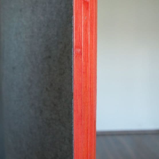 Rumdeler - Bambus 200x250 Cm Rød