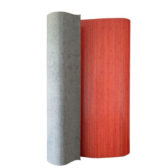Rumdeler - Bambus 200x250 Cm Rød