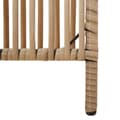 Miniatyrbillede 7 af 9: vidaXL rumdeler 5 paneler polyrattan beige