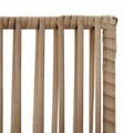 Miniatyrbild 5 av 9: vidaXL Rumsavdelare 6 paneler beige konstrottning