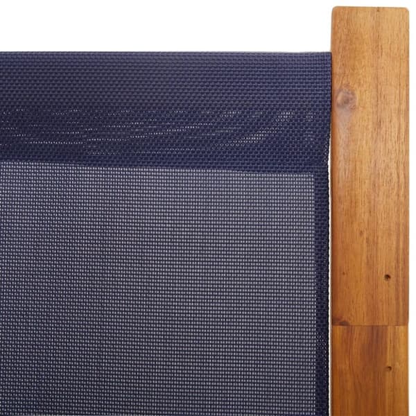 vidaXL 6-panels rumdeler 420 x 180 cm mørkeblå