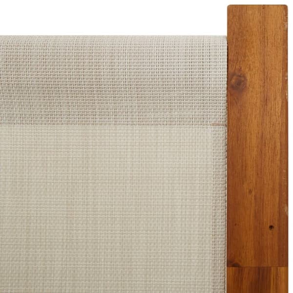 4-panels rumdeler 280 x 180 cm lysegrå