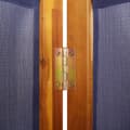 Miniatyrbillede 7 af 8: 5-panels rumdeler 350 x 180 cm mørkeblå