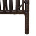 Miniatyrbillede 6 af 9: rumdeler 4 paneler polyrattan grå