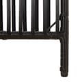 Miniatyrbillede 6 af 9: rumdeler 5 paneler polyrattan sort