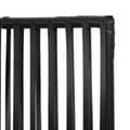 Miniatyrbillede 8 af 9: rumdeler 5 paneler polyrattan sort