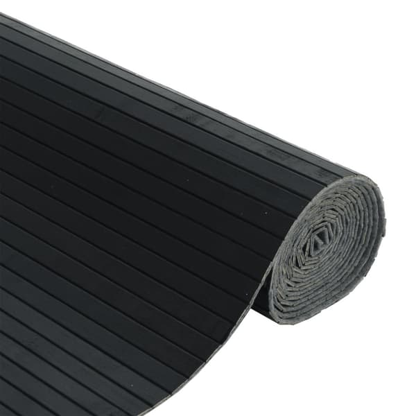 vidaXL Romdeler svart 165x250 cm bambus