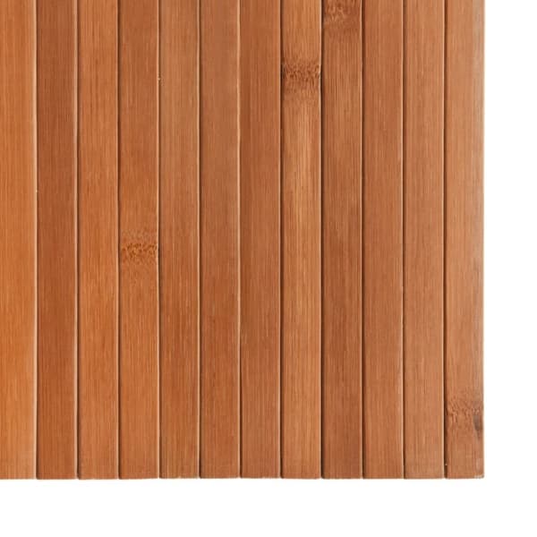 vidaXL Romdeler brun 165x400 cm bambus