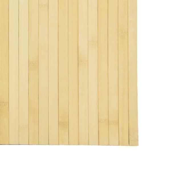 vidaXL Romdeler lys naturell 165x800 cm bambus