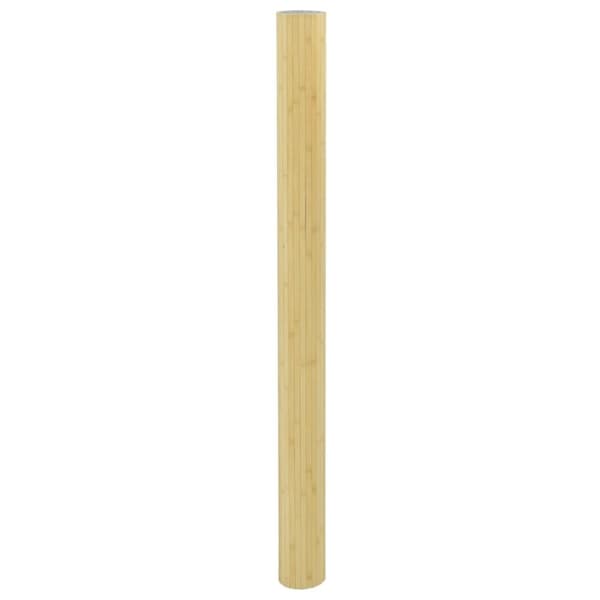 vidaXL rumdeler 165x800 cm bambus lys naturfarvet