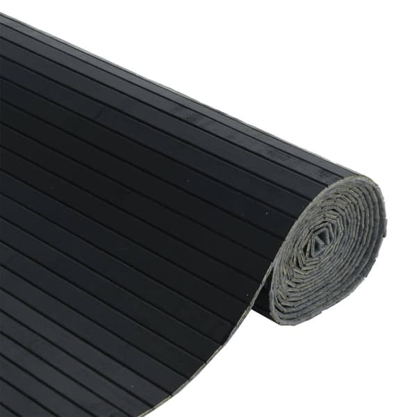 vidaXL Romdeler svart 165x800 cm bambus