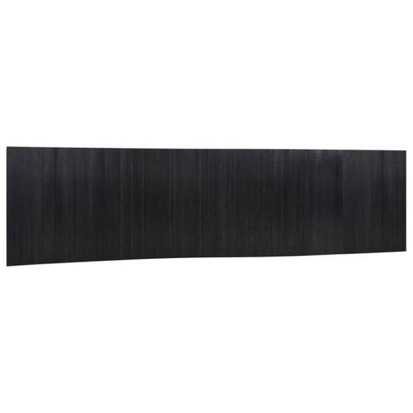 vidaXL Romdeler svart 165x800 cm bambus