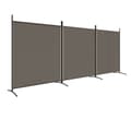 Miniatyrbild 3 av 9: vidaXL Rumsavdelare 3 paneler antracit 525x180 cm tyg -  Rumsavdelare
