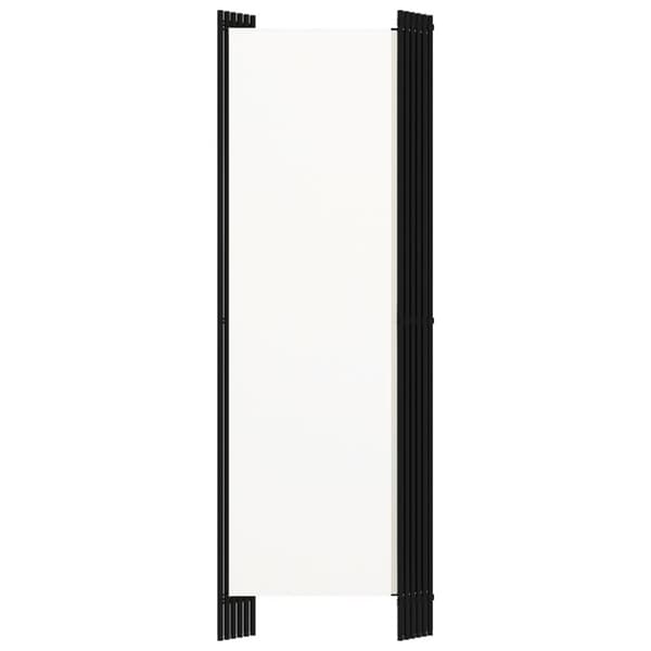 vidaXL 6-panels rumdeler 300 x 180 cm hvid - Rumdelere