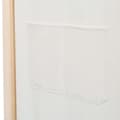Miniatyrbillede 8 af 9: vidaXL 4-panels rumdeler 160 x 170 x 4 cm stof cremefarvet -  Rumdelere