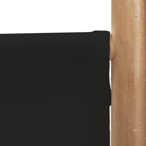 vidaXL 5-panels rumdeler 200 cm foldbar bambus og kanvas -  Rumdelere