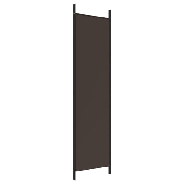 vidaXL 3-panels rumdeler 150x200 cm stof brun - Rumdelere