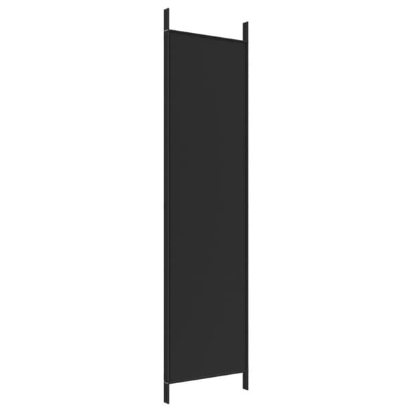 vidaXL 3-panels rumdeler 150x200 cm stof sort -  Rumdelere
