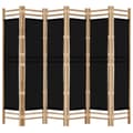 Miniatyrbillede 6 af 10: vidaXL 6-panels rumdeler 240 cm foldbar bambus og kanvas -  Rumdelere