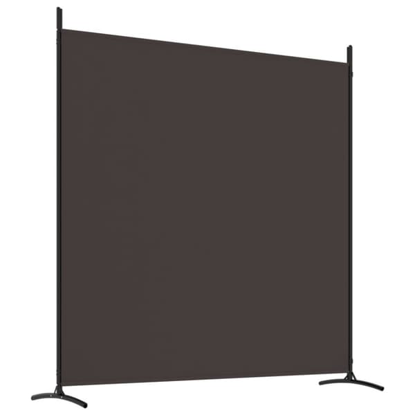 vidaXL 3-panels rumdeler 525x180 cm stof brun -  Rumdelere