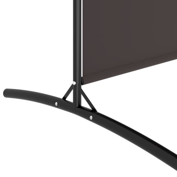 vidaXL 3-panels rumdeler 525x180 cm stof brun -  Rumdelere