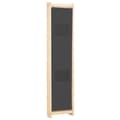 Miniatyrbillede 5 af 9: vidaXL 3-panels rumdeler 120 x 170 x 4 cm stof grå -  Rumdelere