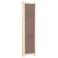 Miniatyrbillede 5 af 9: vidaXL 5-panels rumdeler 200 x 170 x 4 cm stof brun -  Rumdelere