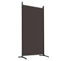 Miniatyrbillede 7 af 9: vidaXL 5-panels rumdeler 433x180 cm stof brun -  Rumdelere