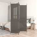 Miniatyrbillede 1 af 9: vidaXL 3-panels rumdeler 150x200 cm stof antracitgrå -  Rumdelere