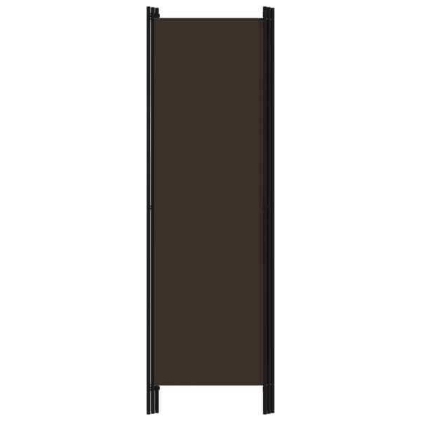vidaXL 3-panels rumdeler 150 x 180 cm brun -  Rumdelere