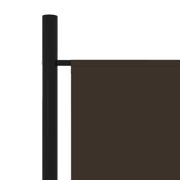 vidaXL 3-panels rumdeler 150 x 180 cm brun -  Rumdelere