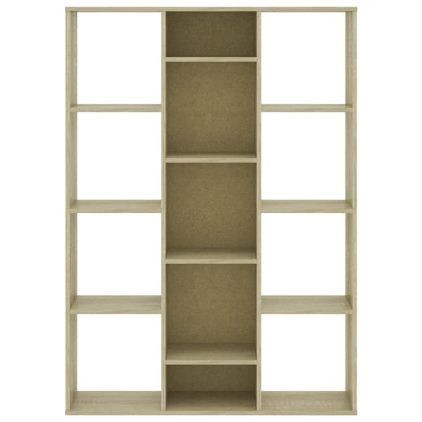 vidaXL Rumsavdelare/bokhylla sonoma-ek 100x24x140 cm konstruerat trä -  Rumsavdelare