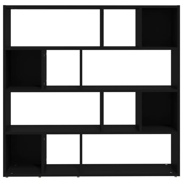 vidaXL bogreol/rumdeler 105x24x102 cm sort -  Rumdelere