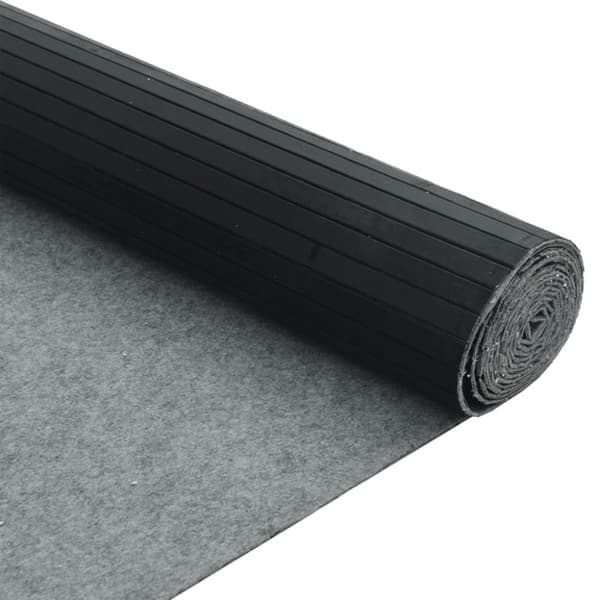 vidaXL rumdeler 165x600 cm bambus sort -  Rumdelere