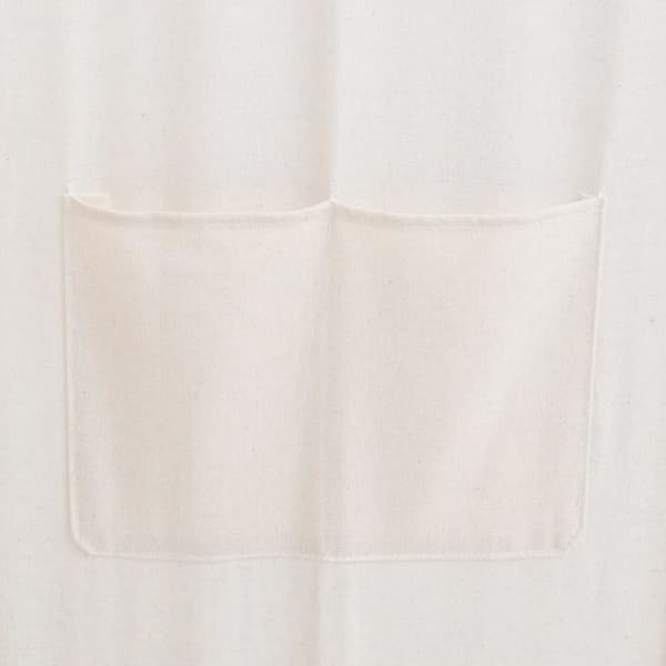 vidaXL 5-panels rumdeler 200 x 170 x 4 cm stof cremefarvet -  Rumdelere