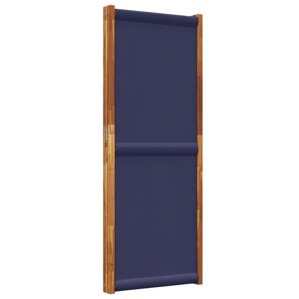vidaXL 3-panels rumdeler 210 x 180 cm mørkeblå -  Rumdelere